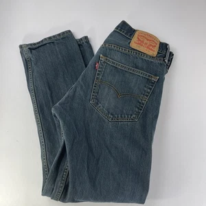 Levi's 508 Jeans Mens 31x30 Regular Taper Fit Blue Dark Wash - Picture 1 of 9