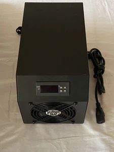 Aquarium Chiller, 16 Gal, 10‑50°C,  1/4HP, Water Chiller for Hydroponic System - Picture 1 of 5