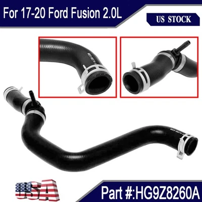 Engine Coolant Radiator Hose For 2017-20 Ford Fusion 2.0L HG9Z8260A HG938B274AA - Image 1 of 4
