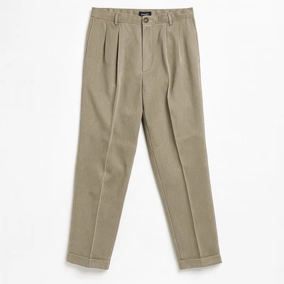 VTG Dockers Khakis Men’s Pleated Herringbone Dress Pants W36 L32 Y2K Preppy Foto 1 de 4