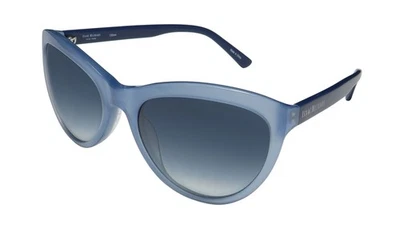 NUEVO ISAAC MIZRAHI 30223 GAFAS DE SOL BORDE COMPLETO AZUL MUJER 57-19-135 OJO DE GATO Foto 1 de 4