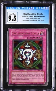 CGC Graded 9.5 Spellbinding Circle MRL-006 Spell Ruler Ultra Rare Yu-Gi-Oh! Card - Picture 1 of 2
