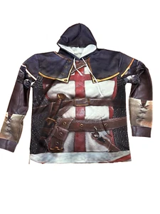 Knight Templar Armor True Cool Hoodie 3D All Over Print Mens 4XL - Picture 1 of 3