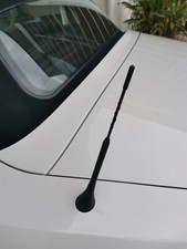 9" Black Stainless Antenna Mast Power Radio AM/FM for BMW Z4 2003-2017 Brand New