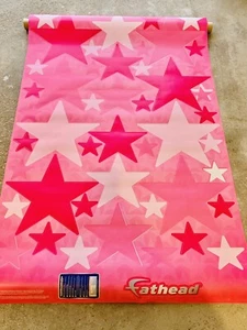 FATHEAD Girl’s Bedroom Wall Decals Stickers, Great Condition- 46 PINK STARS!! ⭐️ - Picture 1 of 11
