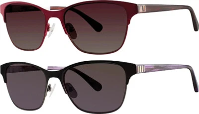 Gafas de sol Vera Wang Illiana para mujer línea de cejas/ojos de gato con lentes degradadas Foto 1 de 2