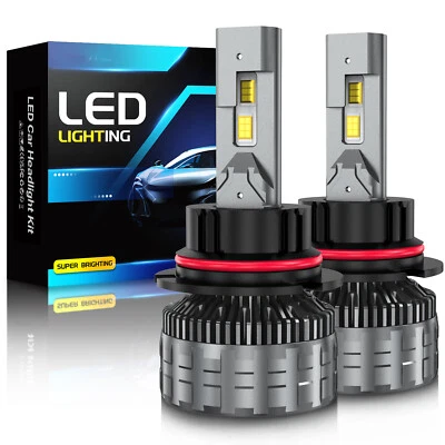 9007 HB5 LED Headlight Bulb Conversion Kit Low Beam 6000K Bright Replace Halogen - Image 1 of 4