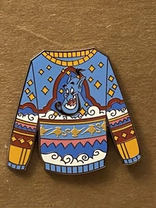 Disney 2023 Holiday Christmas Sweater Genie Aladdin Pin - Picture 1 of 2