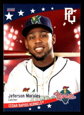 Jeferson Morales 2022 Choice Cedar Rapids Kernels #22   Cedar Rapids Kernels - Image 1 of 2