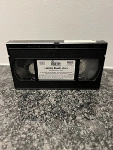Sesame Street Learning About Letters VHS Home Video Time Life Video Tape Only - Imagen 1 de 3