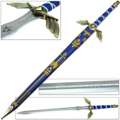 Legend of Zelda FULL TANG Master Sword Skyward Edición Limitada Réplica de Lujo Foto 1 de 4