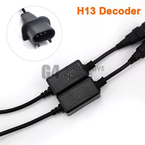 2x A10 Canbus H13 9008 LED Decoder HID Error Free Anti-Flickering Load Resistor - Picture 1 of 6