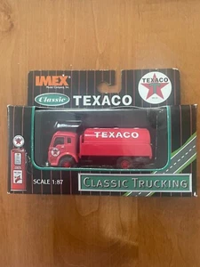 IMEX 870162 CLASSIC TRUCKING TEXACO 1:87 RED DIECAST TANK TRUCK - Picture 1 of 4