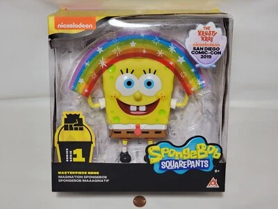 NUEVO (Leer) Imagination Bob Esponja Obra Maestra Meme 1 Figura Krusty Krab SDCC 2019 Foto 1 de 4