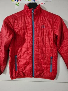 LL Bean Jacket Boys M Orange Primaloft Packaway Lightweight Puffer Outdoor Hike - Picture 1 of 22