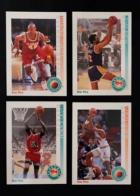 1992-93 Star Pics Lot of 8 Basketball Cards - Imagem 1 de 4