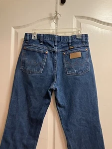 Wrangler Official Pro Rodeo Rigid 936PWD Men's Size 32x32 Blue Denim Cowboy Cut - Picture 1 of 14