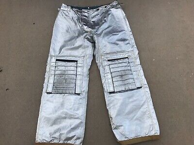 Morning Pride Fire Fighter Aluminized TurnOut Gear Pants  Liner 42x36 2004 #12 • 58.67£