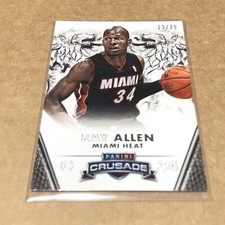 2013-14 Panini Crusade Ray Allen #92 HOF 13/25 Numbered NM