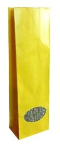 25 Tea Bags Packaging Accessories Olive/Gold Material Spice Bags Coffee 50-100G - Picture 1 of 3