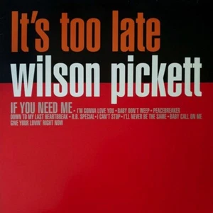 WILSON PICKETT It's Too Late (LP) . soul rhythm and blues black music vinilo - Imagen 1 de 1