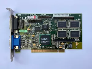 Matrox Mystique MGA-MYST/4I PCI DB15 VGA Graphics Card 644-00 REV: A - Picture 1 of 2