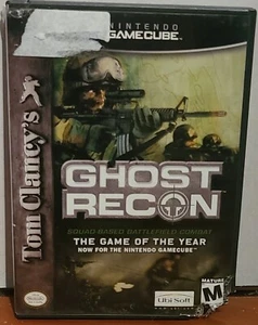 Tom Clancy's Ghost Recon (Nintendo GameCube, 2003) Case & Disk Tested & Working - Picture 1 of 6