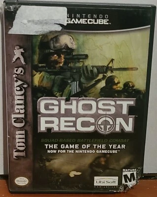 Tom Clancy's Ghost Recon (Nintendo GameCube, 2003) Case & Disk Tested & Working - Image 1 of 4