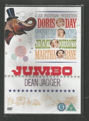 JUMBO - sealed/new - UK REGION 2 DVD - Doris Day / Jimmy Durante - (1962) - Image 1 of 2