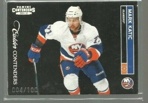  2011-12 Panini Contenders Gold #180 Mark Katic 004/100 (ref 102481)