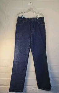 NWT Wrangler Cowboy Cut Slim Fit 100% Cotton Denim Jeans 33x34 936PWD - Picture 1 of 6