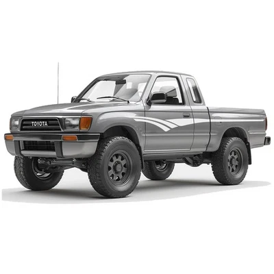 Retro Side Racing Stripes Graphics ForToyota Pickup SR5 Tacoma 89-97 1998 - Image 1 of 4