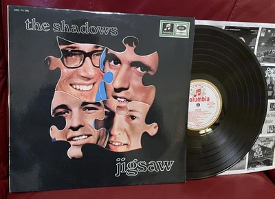 THE SHADOWS Jigsaw 1967 LP Germany Stereo Columbia SMC 74 296 sleeve EX vinyl NM - Image 1 of 4