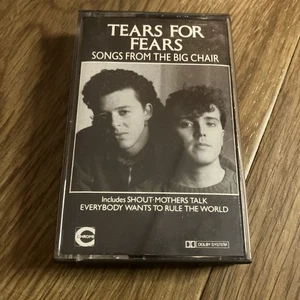 Tears For Fears – Songs From The Big Chair Album Cassette Tape - Shout - Picture 1 of 4