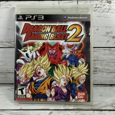 Dragon Ball Raging Blast 2 PS3 Video Game Multiplayer Fighting Complete - Image 1 of 4