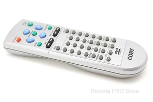 COBY DVD Player GENUINE Remote Control DVD-909 DVD-808 DVD909 DVD808 - Picture 1 of 2