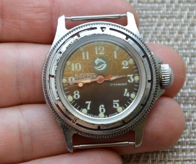 Watch USSR Vostok Komandirskie Commander Juniors Military Mechanical Soviet Rare - Image 1 of 4