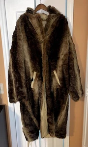 Mark Andre NY - Wende-Winter-Trenchcoat Leder/Kunstfell Ganzkörper - Bild 1 von 5