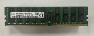 Lot of 8 pcs 16GB DDR4-2133P RDIMM ECC HMA42GR7MFR4N-TF TD AB RAM MEMORY - Picture 1 of 3