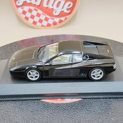 MINICHAMPS 1/43 Ferrari 512 TR black MIN072502 diecast old model - Image 1 of 4