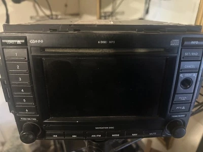 Dodge Chrysler Jeep 2006-2009 navegación radio 6 discos CD MP3 DVD NAVEGACIÓN 05064184AC Foto 1 de 3
