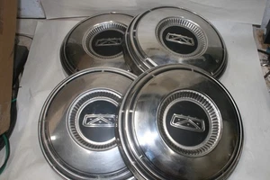 (4) 1967 1968-1972 Ford Galaxie Truck Dog Dish Hubcaps Fairlane F100 1970 - Picture 1 of 4