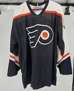 Vintage CCM Philadelphia Flyers John Vanbiesbrouck #34 Official NHL Jersey Sz XL - Picture 1 of 6