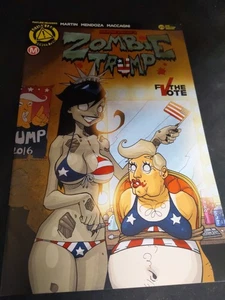 ZOMBIE Trump Edición Dan Mendoza Action Lab 2016 Variante Electoral  - Imagen 1 de 2