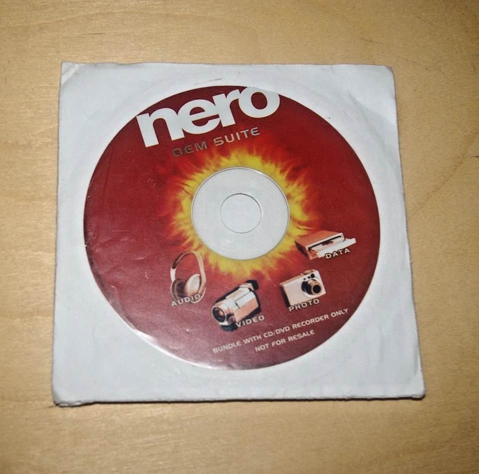 Nero Burning Rom OEM Suite Software DVD - Image 1 of 1