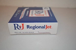 NEW AMERICAN EAGLE REGIONAL JET EMBRAER-145 CR SMITH MUSEUM AIRPLANE 1:400 SCALE - Picture 1 of 4