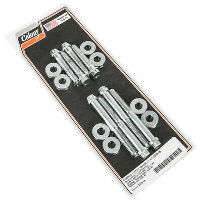 CYLINDER HEAD BOLT SET (Chrome 12P) Harley Evolution FL FX  L84-E85 . . 2279-16 - Image 1 of 3