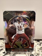 2022 Select Sam Howell Rookie RC Concourse Die-Cut Black Red Refractor Prizm