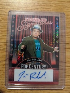 2023 Leaf Metal Pop Century JIM BELUSHI Stand Up Signatures Red Autograph 1/2