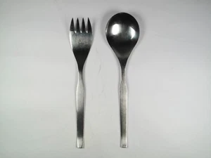 salatbesteck viners international 60er design vintage salad servers edelstahl - Bild 1 von 7